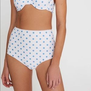 Mondello Bottoms Maurice Dot Print - NWT
